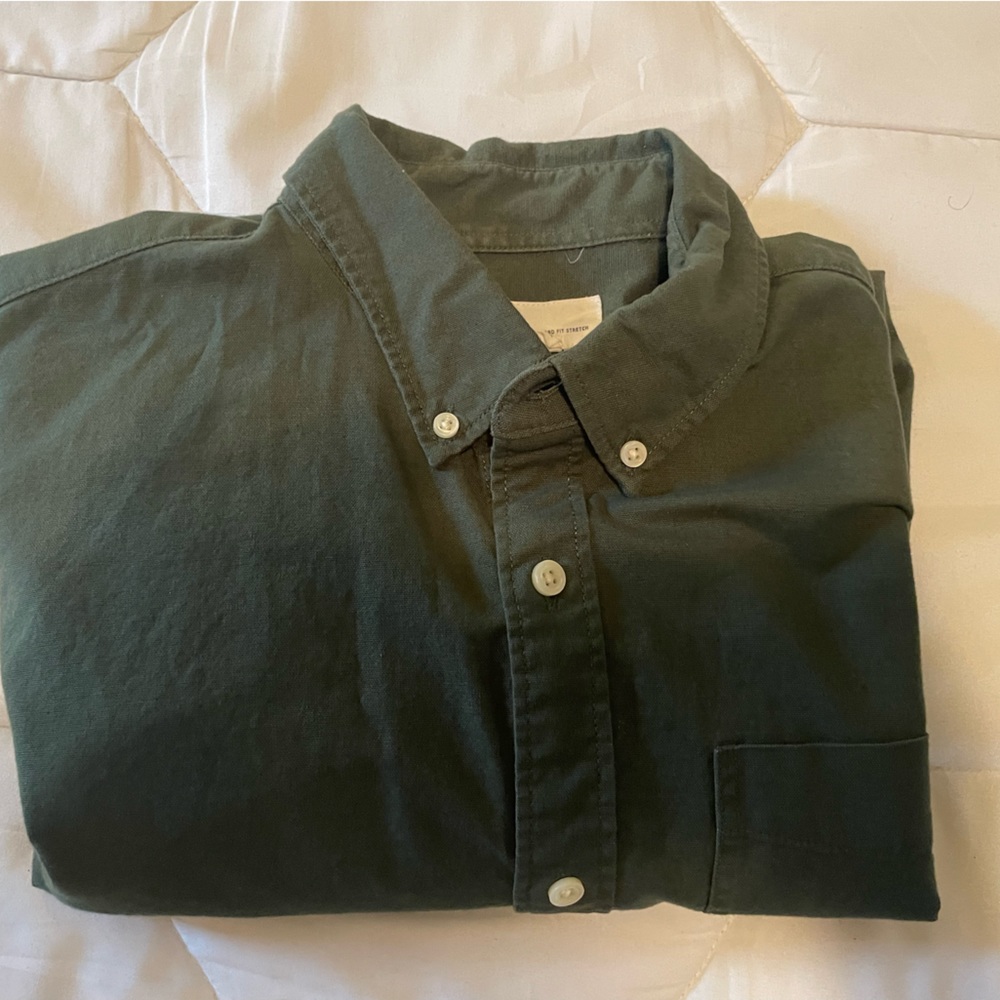 Gap Green Oxford Shirt